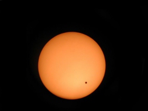 Venus transits the Sun in 2004. 