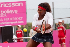 Serena Williams, the most financially successful female tennis player in history.  
