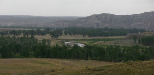 The Powder River Country of north central Wyoming. 
