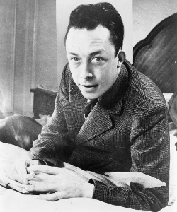 Albert Camus in 1956. 