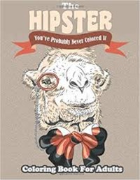 hipster coloring book
