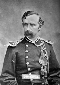Custer in 1875, whiskers in good form. 