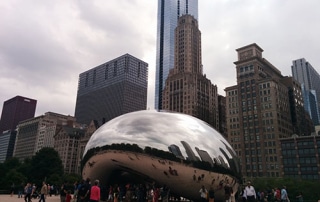 Chicago's Cloud Gate sculpture