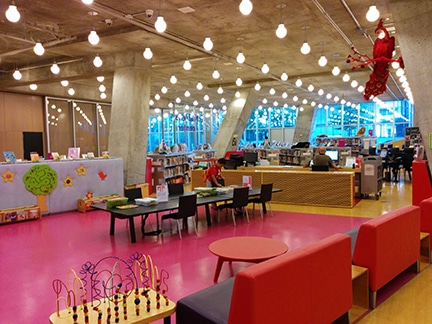 Children's center at the Seattle Public Library