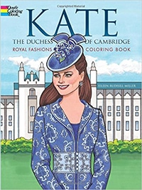 Kate Duchess of Cambridge coloring book