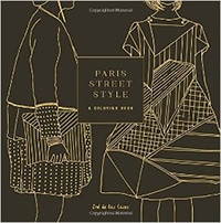 Paris Street Style Coloring Book