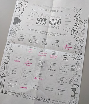 Summer Book Bingo August 2016
