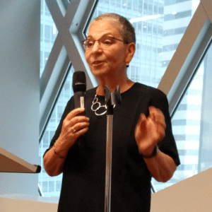 Nancy Pearl at Seattle Public Library