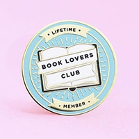 Book Lovers' Club Pin