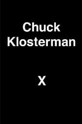 Klosterman X cover