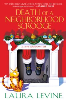 death of a neighborhood scrooge book cover