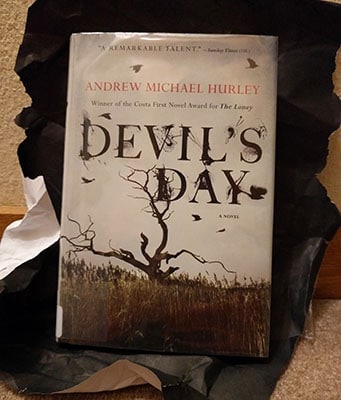 Devil's Day by Andrew Michael Hurley that I got as my blind date with a book