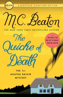 the quiche of death book cover