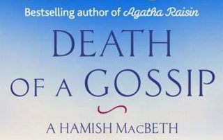 death of a gossip book cover