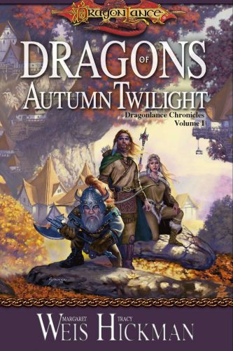 dragons of the autumn twilight book cover
